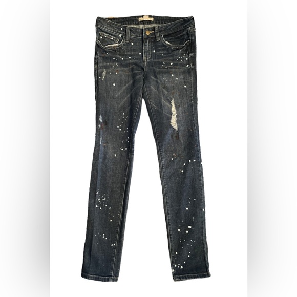 2.1 Denim “Paint Spatter” Jeans - Picture 1 of 8